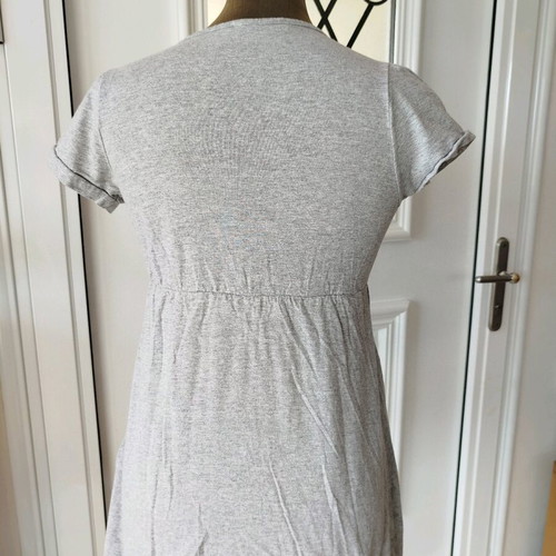 Summer dress like new, gray, one size