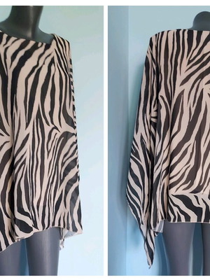 Creme Fraiche tunic animal print like new XL-3XL