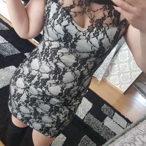 Lace Sexy Dress new with tag, size S/M