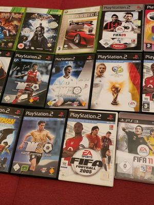 Video games pack for PS2 and Xbox 360 like new, 14 games