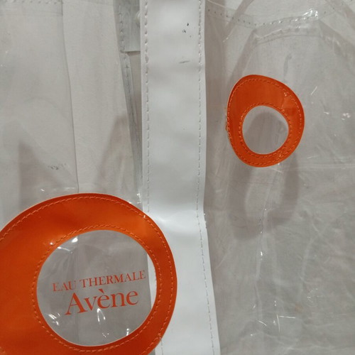 Avene transparent thick bag, like new, PVC