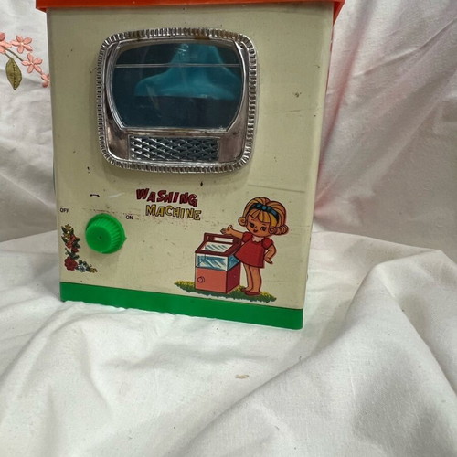 Solpa tin washing machine used, vintage