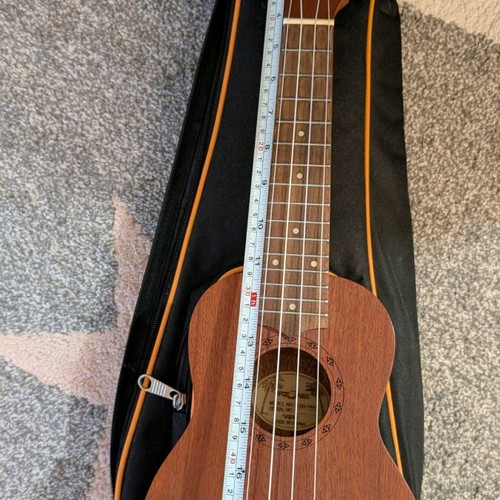 Ukulele new with case, new strings and picks