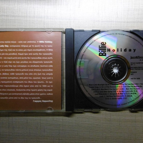 Billie Holiday Singing Love Songs CD used, blues