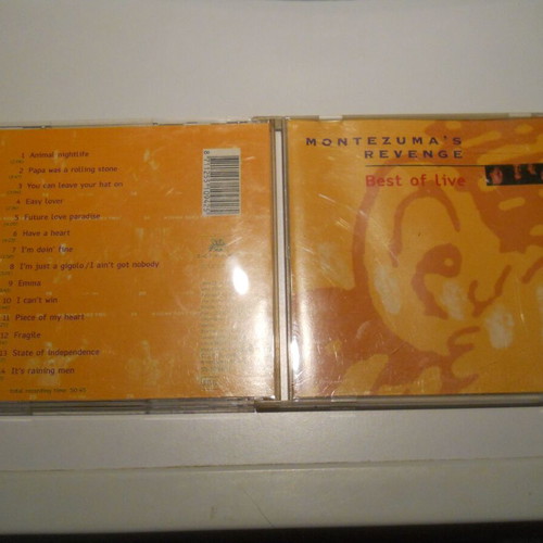Montezuma's Revenge Best Of Live CD used, R&B Soul