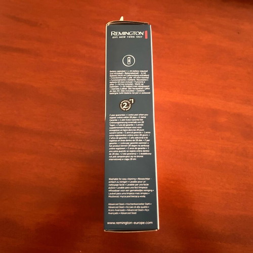 Remington trimmer for nose and ears sealed