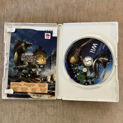 Monster Hunter Tri 3 Nintendo Wii game used, English full
