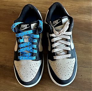 Nike dunk low starry laces