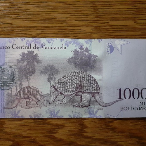 Βενεζουέλα χαρτονόμισμα 1.000 Bolivares 2017, UNC