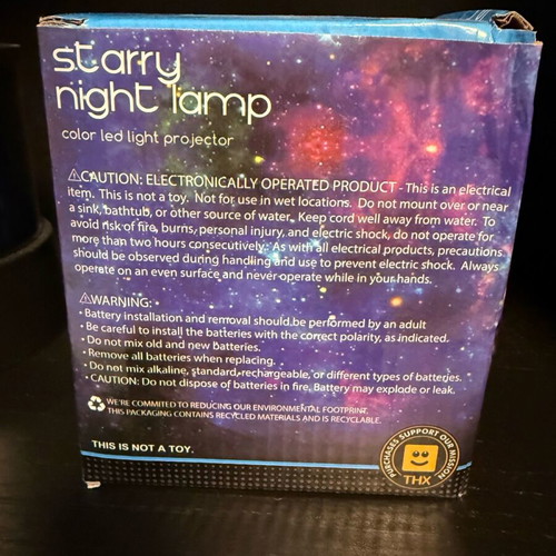 Starry night lamp καινούργιο από Μουσείο Φυσικής Ιστορίας Νέας Υόρκης