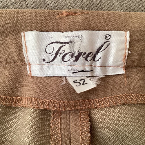 Forel beige pants, high waist, size 52, like new