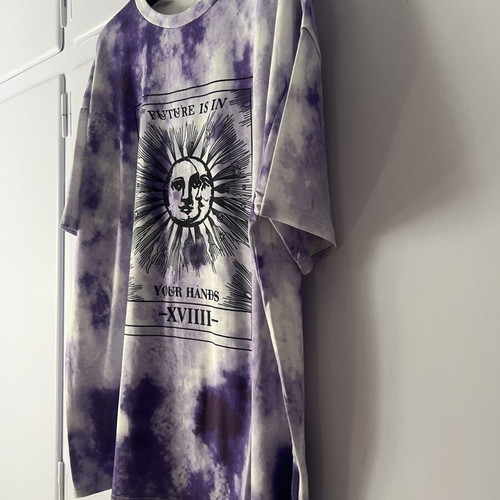 Shein women's T-shirt with purple print, XL