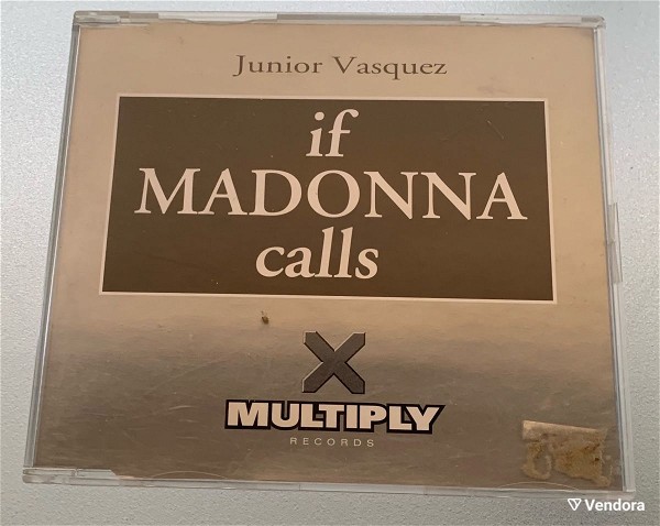  Junior Vasquez - If Madonna calls 6-trk cd single