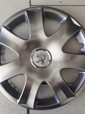 Τάσια 15'' μαρκέ για Peugeot 207, νέα, σετ 4 τεμαχίων