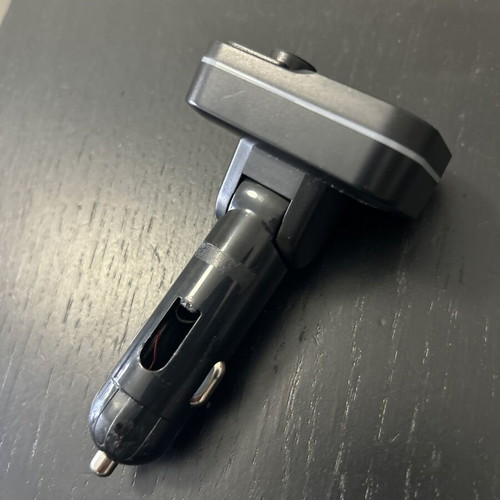 Bluetooth FM Transmitter Car Charger with USB and Type-C, like new