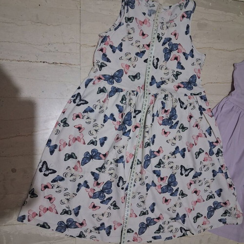 H&M girls' dresses, size 6-7 years, colorful