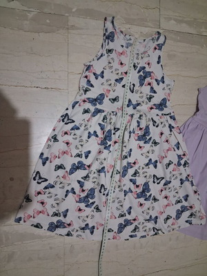 H&M girls' dresses, size 6-7 years, colorful