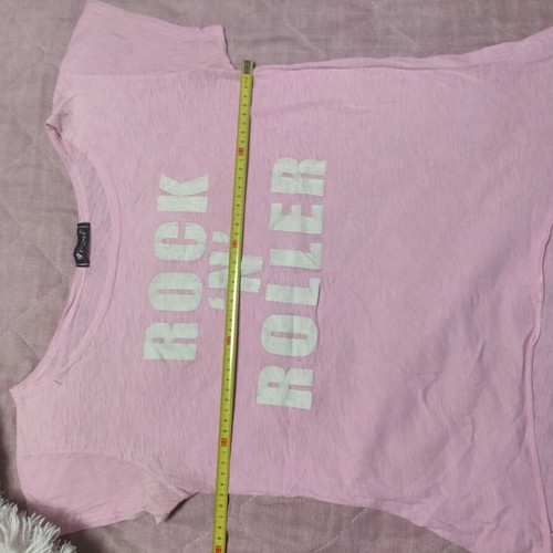 Blouse pink short-sleeved, like new, size M
