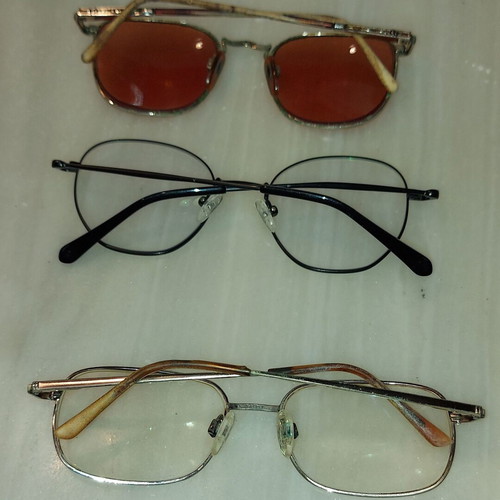 Vogue myopia glasses used, pack of 6, multicolor