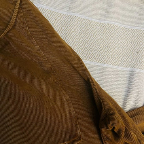 Zara brown pants used, size S