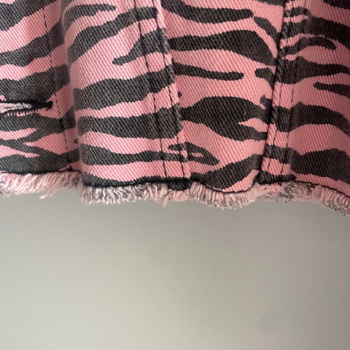 Jean jacket Pink Woman like new, pink, size S