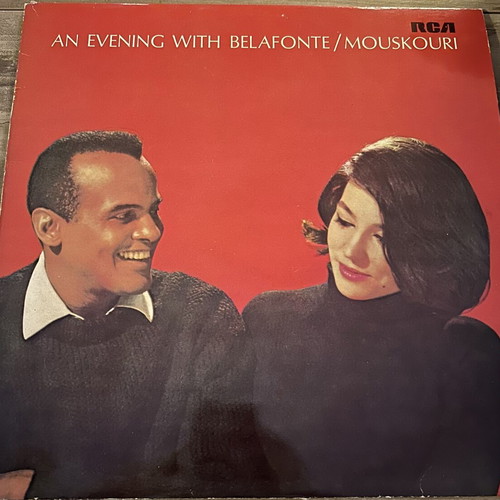 An Evening With Belafonte/Mouskouri vinyl used, folk