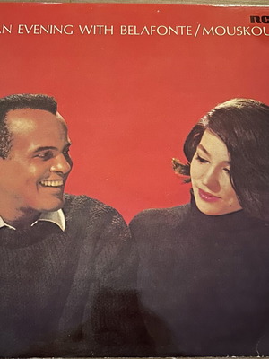 An Evening With Belafonte/Mouskouri vinyl used, folk