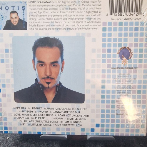 Notis Sfakianakis Best of CD new, laiko
