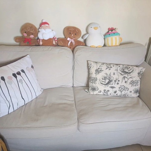Ikea Ektorp two-seater sofa, beige