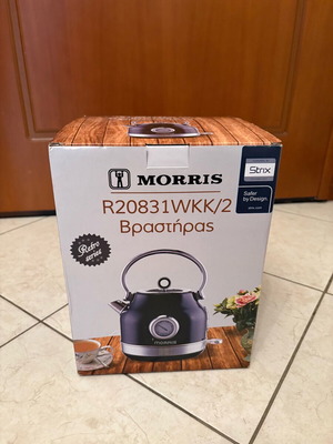 Morris Retro kettle 1.7lt 2200W black new