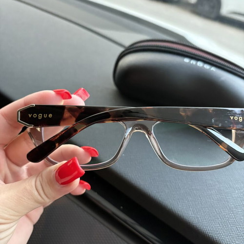 Vogue Blue Light Glasses like new, brown tortoise frame
