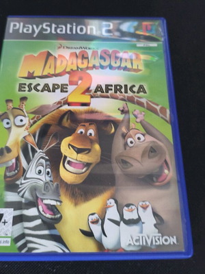 Madagascar 2 за PS2 като нов, комплектен