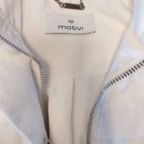 Motivi windbreaker spring jacket new, white, S-M