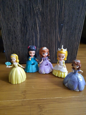 Sofia the First princess figures, set of 5