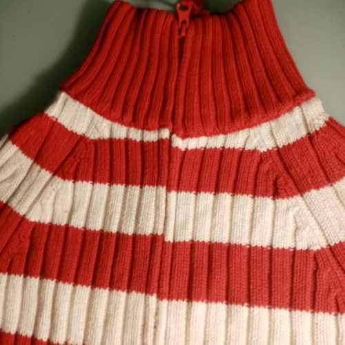 Zara blouse jacket used, red striped, size M