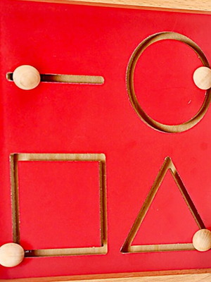 Montessori Writing Frame like new