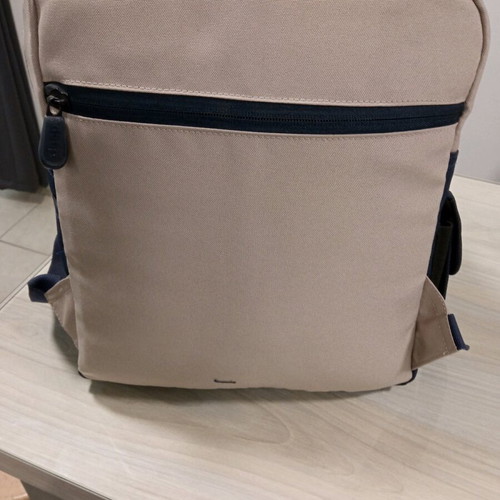Jeep backpack bag new, beige and blue