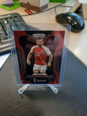 Panini Prizm Fifa W.C. 2022 Pierre Emile Hojbjerg Red card like new