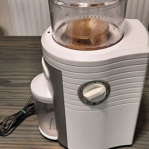 Severin KM 3873 electric coffee grinder used, inox, 150 W