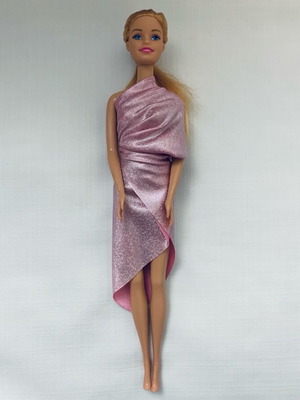 Doll like new with handmade dress