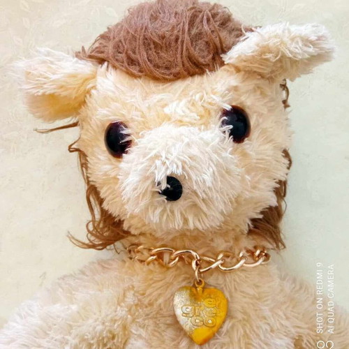El Greco large plush toy used 45 cm with authenticity tag