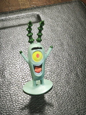Plakton Eye Popper Figure like new