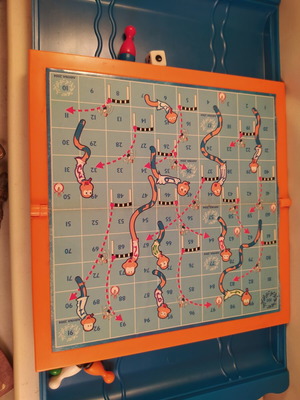 Snakes and Ladders board game