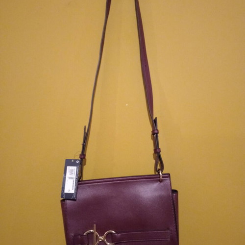 M&S Collection Marks & Spencer shoulder bag new, dark burgundy