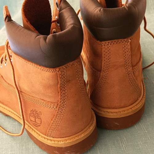 Timberland women's boots used, leather, brown, size 36