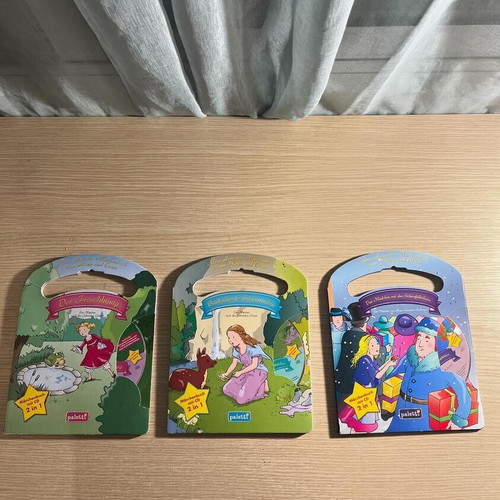 Children's books new, 3 in German, fairy tales