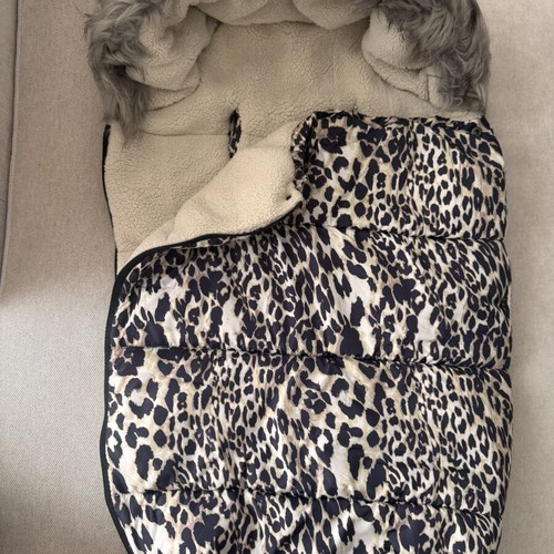 Baby Matex Leopard Stroller Footmuff like new