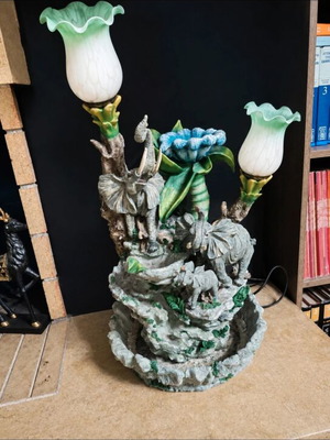 Table fountain 62 cm with lighting