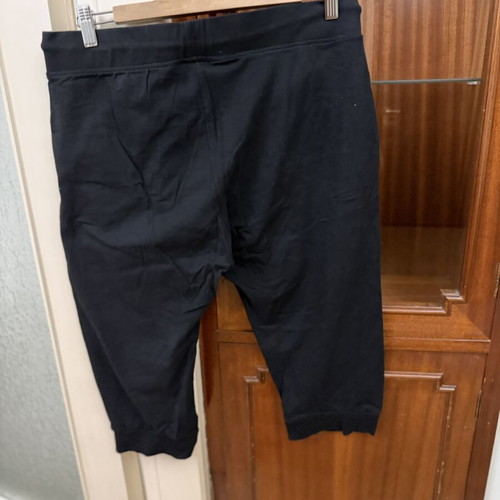 Cotton leggings, black