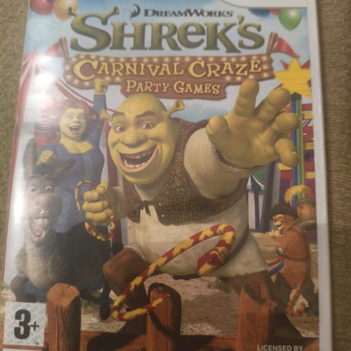 Shrek’s Carnival Craze Party Games Nintendo Wii like new